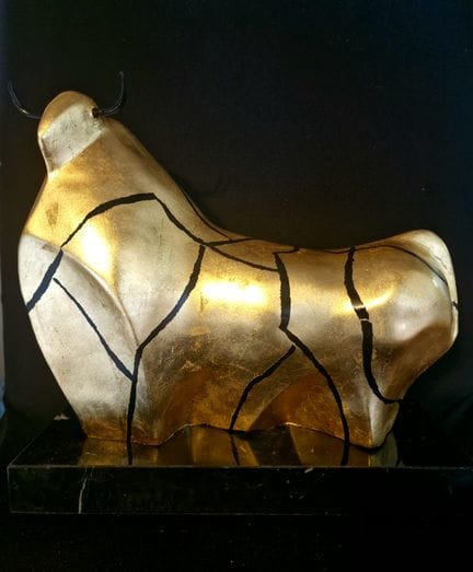 Ispirato a Fernando BOTERO (1932/2023). «Il Toro».