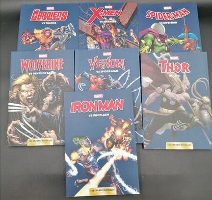 MARVEL, Les Grandes Batailles, éditions Panini fam