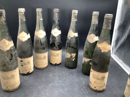 10 bottiglie - 
8 bottiglie di vino alsaziano Gewü