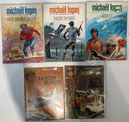 MICHAËL LOGAN, éditions Jean-Paul Thaulez, 5bd sou