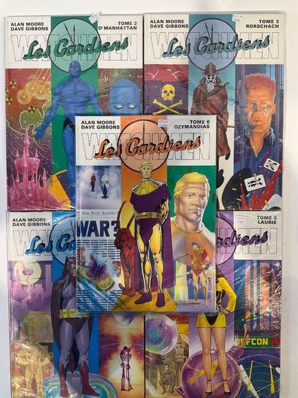 LES GARDIENS, éditions Zenda, 5bd.
Du T2 au T6.
T2