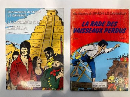UNE AVENTURE DE SIMON LE DANSEUR, éditions Bedesco