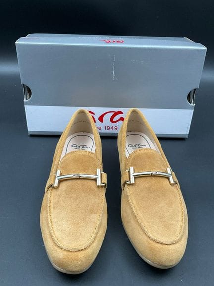 ARA, Mokassin Modell KENT, Schuhgröße 36,5. Kamelf