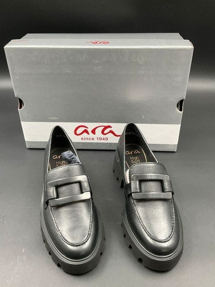 ARA, Mokassin, Modell OXFORD, Größe 38, schwarzes 