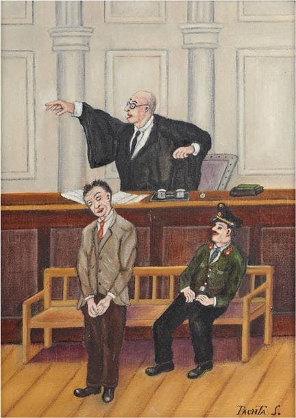 JOSEF PACHTA
(1902 Vienna - 1993 ibid.)


Judge
Oi