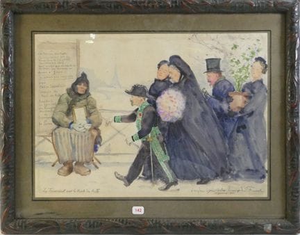 Emile FRIAND (1863–1932), Allerheiligen auf der Po