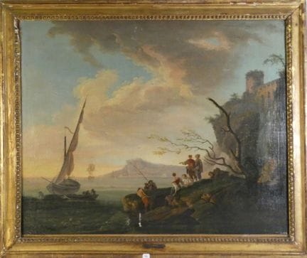 Ecole Française du XIXè d'après Claude Joseph Vern