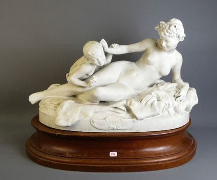 ALLOUARD Henri Emile (1844-1929) Porcellana di Sèv