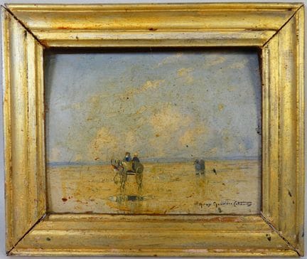 Henry Maurice CAHOURS (1889–1974), Cariole am Stra