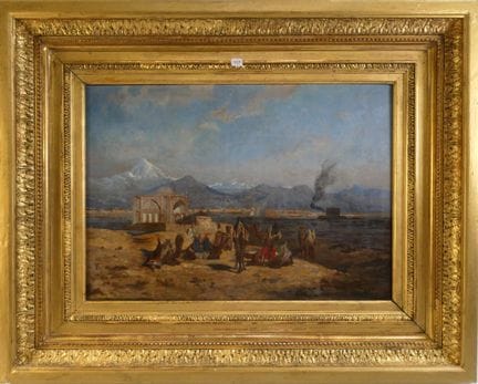 Jules LAURENS (1825–1901). Teheran, Ansicht bei de