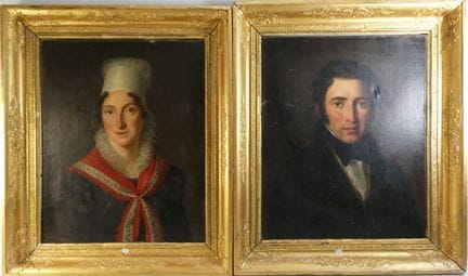 Jean-Joseph VAUDECHAMP (1790–1866) Porträts von Ch