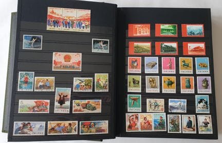 TIMBRES. ASIE dont CHINE. Collection de timbres ne