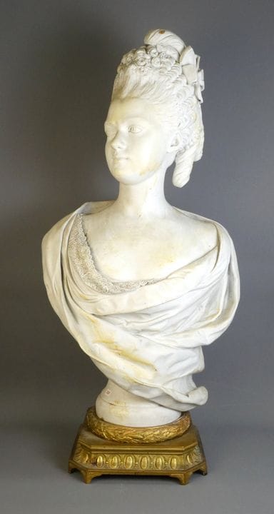 VAVASSEUR. Busto raffigurante Maria Adelaide Cloti