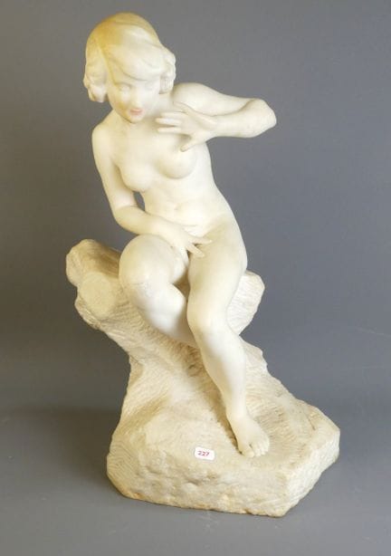 FERNAND-DUBOIS Emile (1869-1952) Nudo femminile se