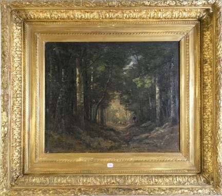 Leonie DE BAZELAIRE (1857–1926), Spaziergang im Un