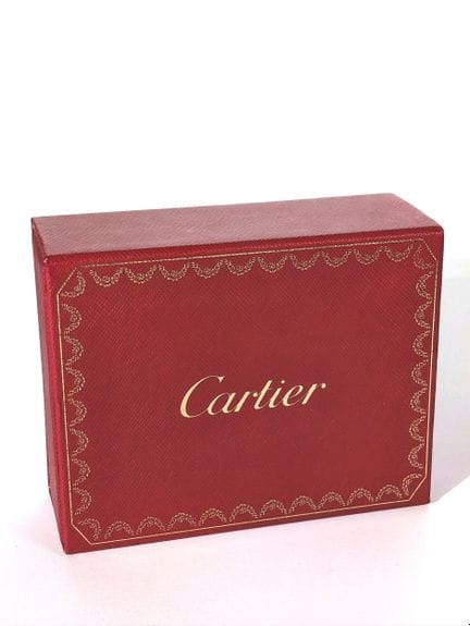 CARTIER 
Ecrin pour entretien
13,5 x 10 cm
Manque 