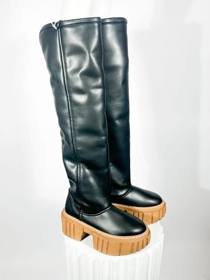 STELLA MC CARTNEY 
Bottes hautes à plateforme, int