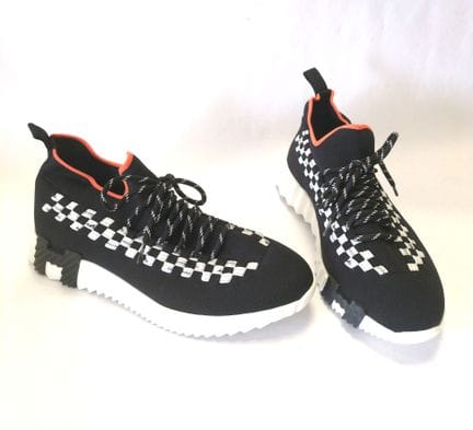 HERMES, 
Modèle : slip-on Flex 
Sneakers en maille