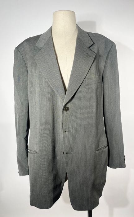 GIORGIO ARMANI - Costume 2 pièces en laine - Tissu