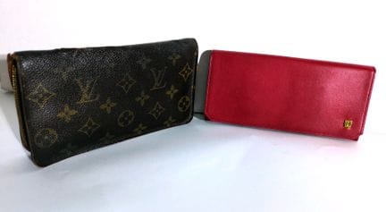 Louis VUITTON, 
Portefeuille en toile enduite mono