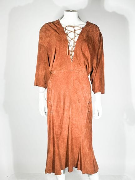 THIERRY MUGLER 
 Robe Robe peau fermée à l'arrière