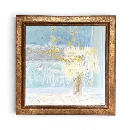 Jean FUSARO (Né en 1925)
"Bouquet sur le port"
Hui