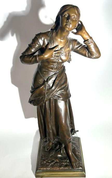 Henry Etienne DUMAIGE (1830-1888)
"Jeanne d'arc en