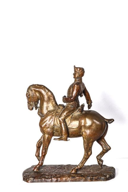 Constantin CRITESCO (1872 - 1928)
Cavalier en bron