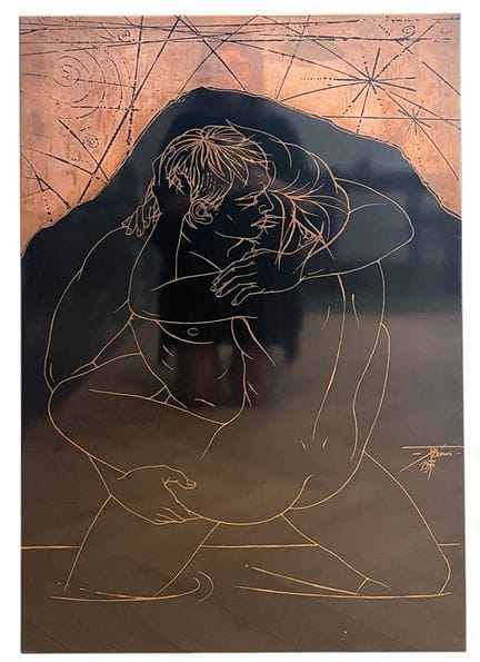 Pierre-Yves TRÉMOIS (1921-2020) 
«Pan»
Eograbado s