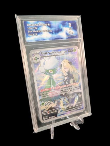 Graded Pokémon Card (Cynthia's Roserade) (184/182)