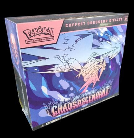 Versiegelte Pokémon-Box: Elite Trainer Box (ETB).
