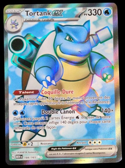 Pokémon Card: Blastoise ex 184/165
Scarlet &amp; V
