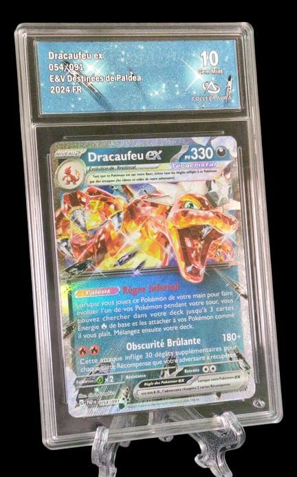 Graded Pokémon Card: Charizard EX (054/091) – Coll