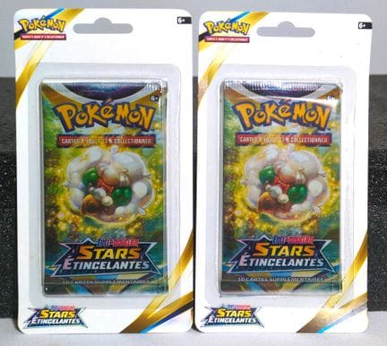 Set aus 2 Pokémon-Boostern in Blisterverpackung.
S