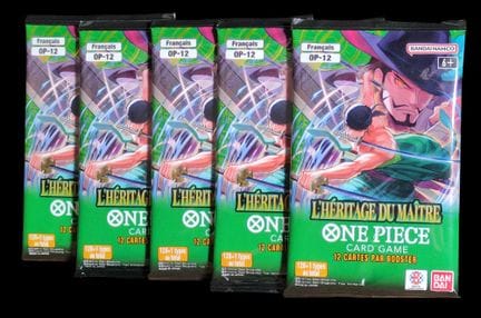 Set mit 5 versiegelten „One Piece“-Boostern 
Serie