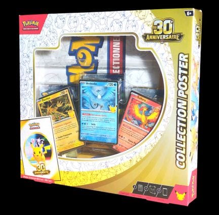 Versiegelte Pokémon-Box: Poster-Kollektion zum 30-