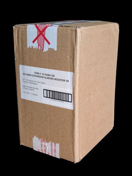 Versiegelte Pokémon-Box mit 24 Blister-Boostern 
S