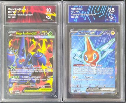 Set aus 2 bewerteten Pokémon-Karten:
Serie des Meg
