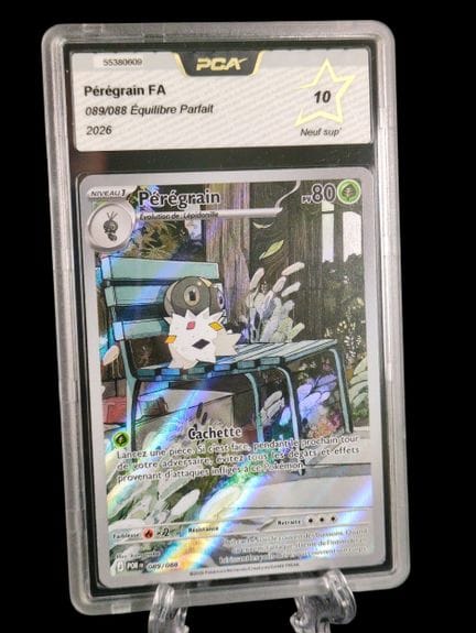 Graded Pokémon Card: Perégrain (089/088) – PCA 10.