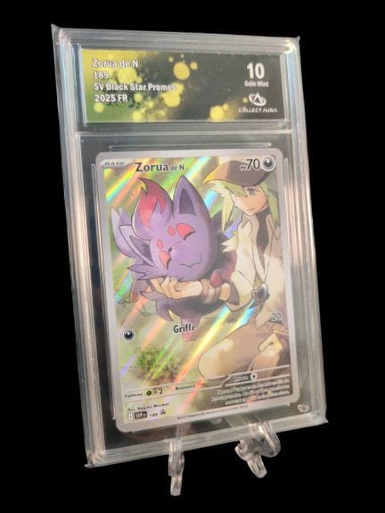 Graded Pokémon Card: Zorua from N 189 Promo – Coll