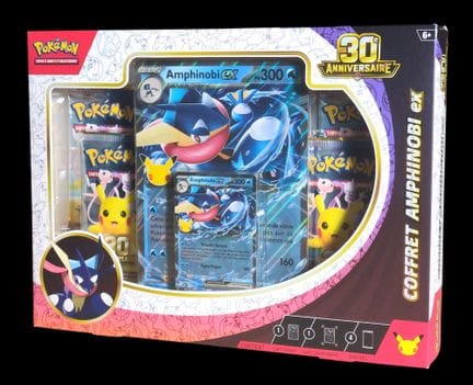Versiegelte Pokémon-Box: Amphinobi ex
Serie zum 30