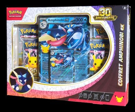 Versiegelte Pokémon-Box: Amphinobi ex
Serie zum 30