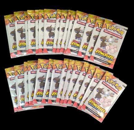Set mit 30 versiegelten Pokémon-Booster-Packs „Loi