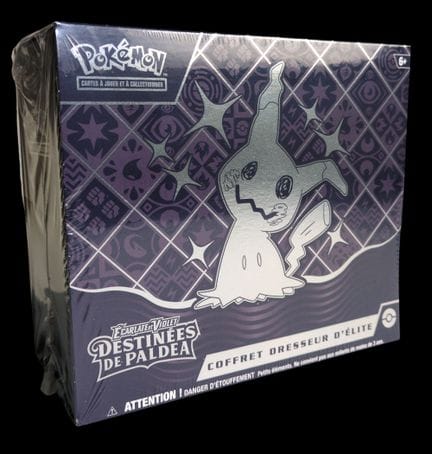 Versiegelte Pokémon-Box: Elite Trainer Box (ETB).
