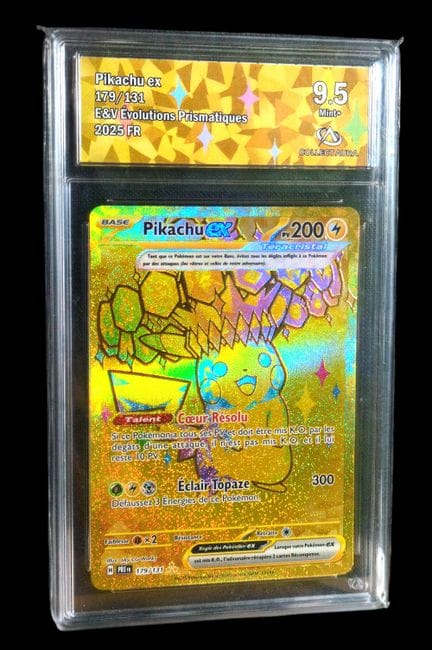 Graded Pikachu EX Pokémon Card (179/131) – Collect