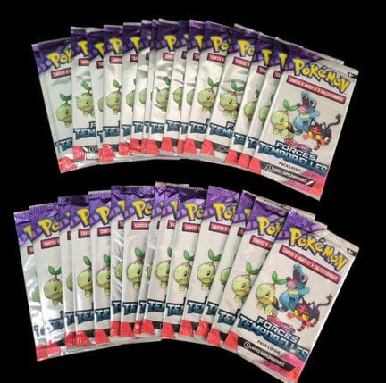 Set mit 30 versiegelten Pokémon-Booster-Packs „Loi