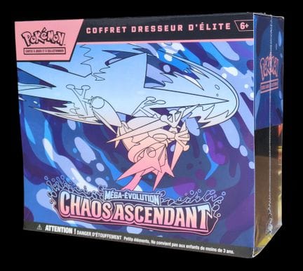 Versiegelte Pokémon-Box: Elite Trainer Box (ETB).
