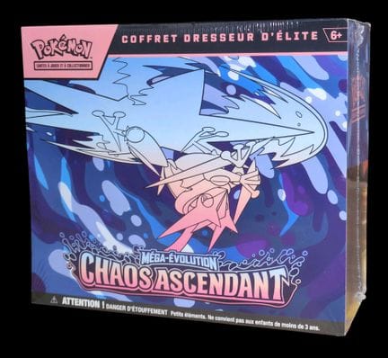 Versiegelte Pokémon-Box: Elite Trainer Box (ETB).
