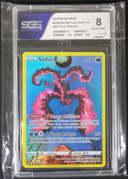 Graded Galarian Scyther Pokémon Card (SWSH284) – S