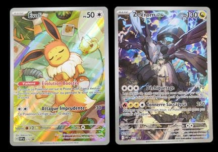 Set of two promotional Pokémon cards:
- N's Zekrom